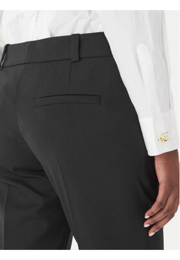 Hugo - HUGO Chinosy Hetana 50516132 Czarny Slim Fit. Kolor: czarny. Materiał: syntetyk