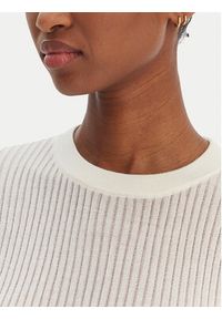 Hugo - HUGO Sweter Somya_B 50554221 Beżowy Slim Fit. Kolor: beżowy. Materiał: wiskoza #3