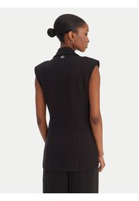 Liu Jo Sport Kamizelka TA6025 JS182 Czarny Regular Fit. Kolor: czarny. Materiał: wiskoza. Styl: sportowy #2