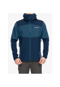 Kurtka softshell męska Vaude Roccia Softshell Jacket II. Kolor: zielony. Materiał: softshell