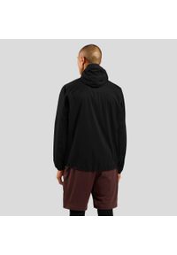 Odlo - Kurtka wodoodporna męska ODLO X-Alp Waterproof Jacket. Kolor: zielony, brązowy, wielokolorowy, szary