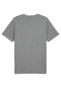Puma - T-shirt Męski Logo ESS No.1. Kolor: szary. Sport: turystyka piesza