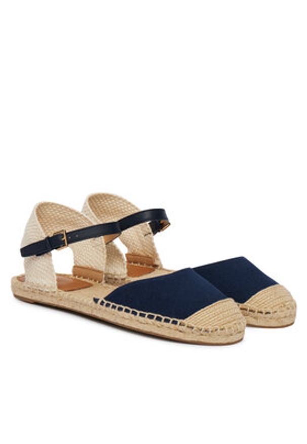 Lauren Ralph Lauren - LAUREN RALPH LAUREN Espadryle 802982888001 Granatowy. Kolor: niebieski. Materiał: materiał