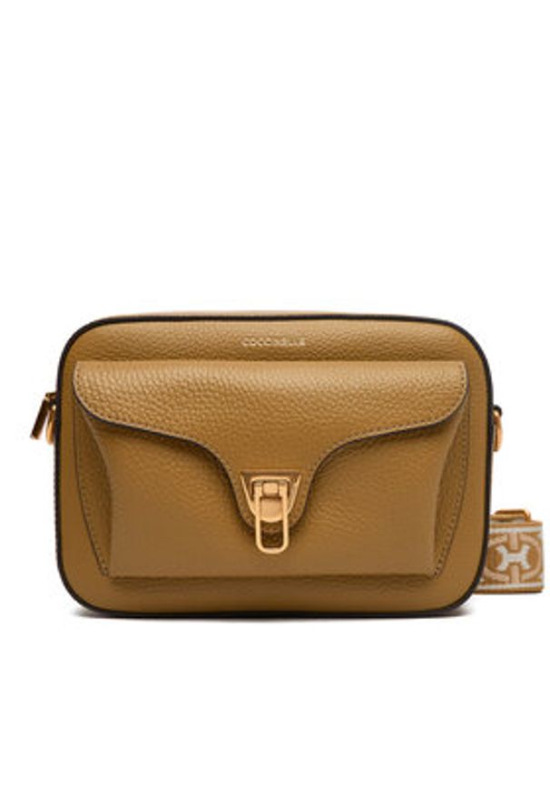 Coccinelle Torebka NOF Coccinelle Beat Soft Ribb E1 NOF 15 02 01 Zielony. Kolor: zielony. Materiał: skórzane