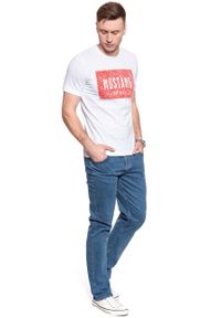 Lee - LEE DAREN ZIP FLY MĘSKIE SPODNIE JEANSOWE MID STONE L707SQ44 112142543 #5