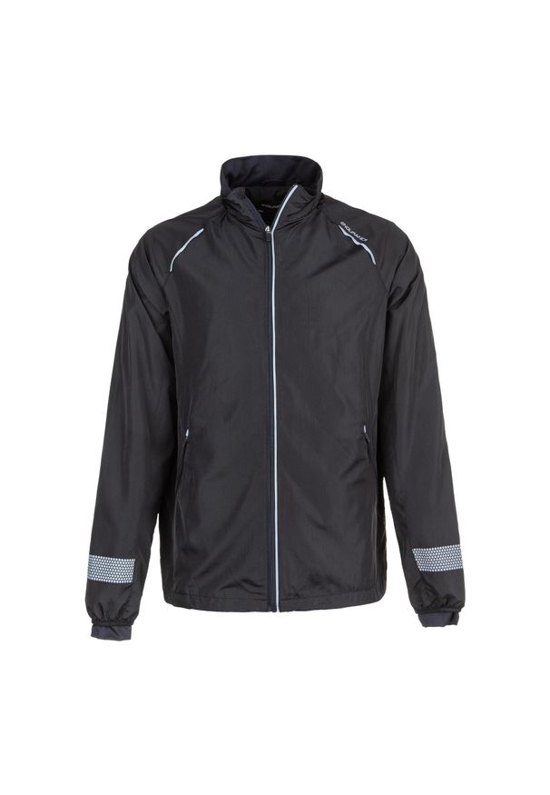 ENDURANCE - Kurtka do biegania męska Endurance Earlington. Kolor: czarny. Sport: bieganie