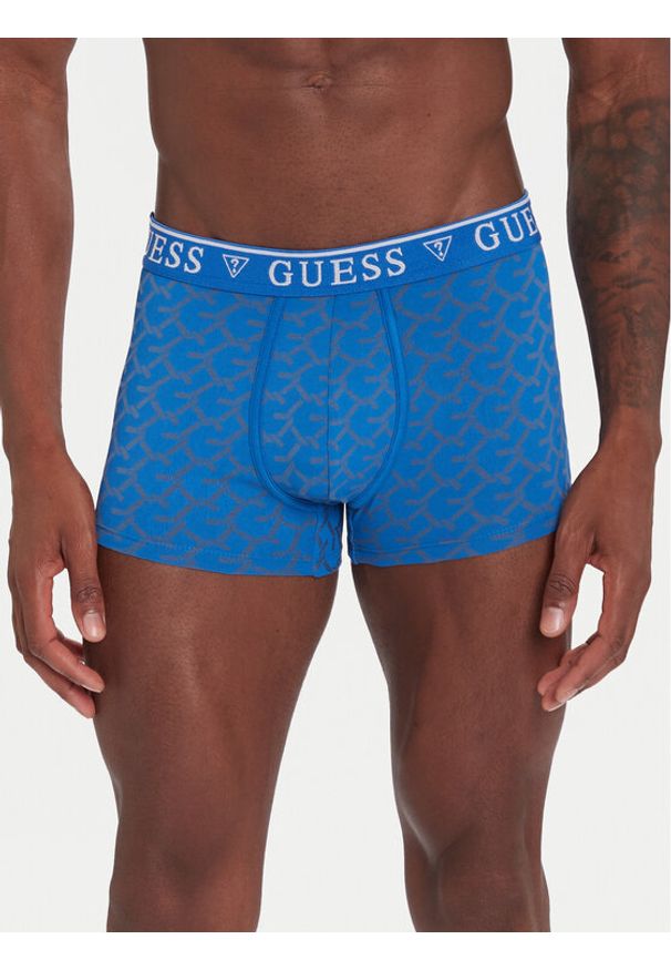 Guess Komplet 5 par bokserek U5BG16 K6YW1 Kolorowy. Materiał: bawełna. Wzór: kolorowy