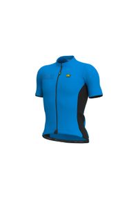 ALÉ CYCLING - Koszulka rowerowa męska Alé Cycling Solid Color Block. Kolor: niebieski