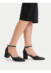 Jenny - JENNY Czółenka CEO-ANGEL WS210702-10 Czarny. Kolor: czarny. Materiał: materiał #3