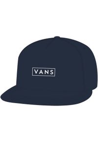 Czapka Vans Easy Box Snapback, Dzieci. Kolor: niebieski. Materiał: materiał, bawełna