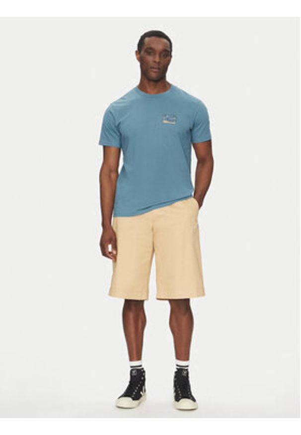 Billabong T-Shirt EBYZT00296 Niebieski Regular Fit. Kolor: niebieski. Materiał: bawełna