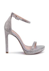 Steve Madden Sandały Milano-R SM11000897-02003-998 Srebrny. Kolor: srebrny