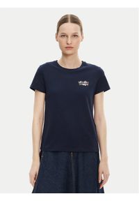 Levi's® T-Shirt 17369-2949 Granatowy Regular Fit. Kolor: niebieski. Materiał: bawełna