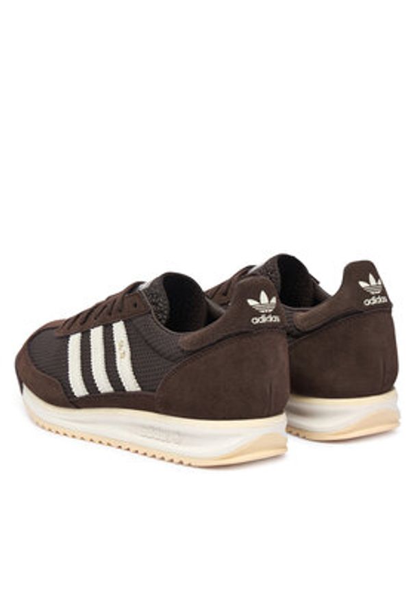 Adidas - adidas Sneakersy Sl 72 Rs KH9657 Brązowy. Kolor: brązowy. Materiał: skóra, zamsz