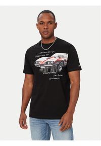 Guess T-Shirt M6YI45 K4231 Czarny Regular Fit. Kolor: czarny. Materiał: bawełna #1