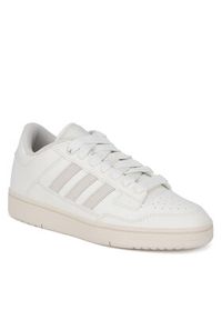 Adidas - adidas Sneakersy RAPID COURT MID W JP5249 Biały. Kolor: biały. Materiał: skóra, zamsz #7