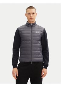 EA7 Emporio Armani Bezrękawnik 8NPQ06 PNGPZ U8115 Szary Regular Fit. Kolor: szary. Materiał: syntetyk. Długość rękawa: bez rękawów