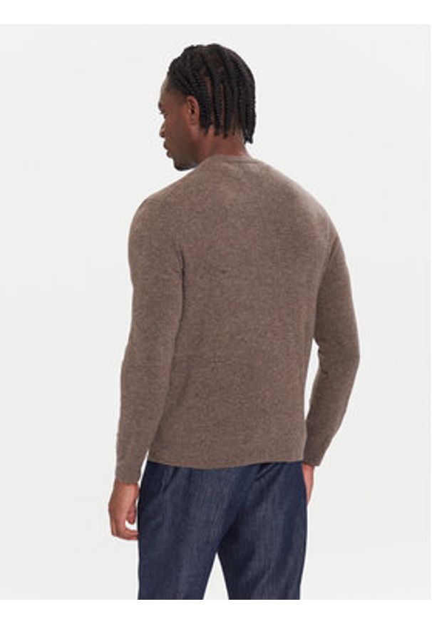 United Colors of Benetton - United Colors Of Benetton Sweter 1002U1G34 Szary Regular Fit. Kolor: szary. Materiał: wełna