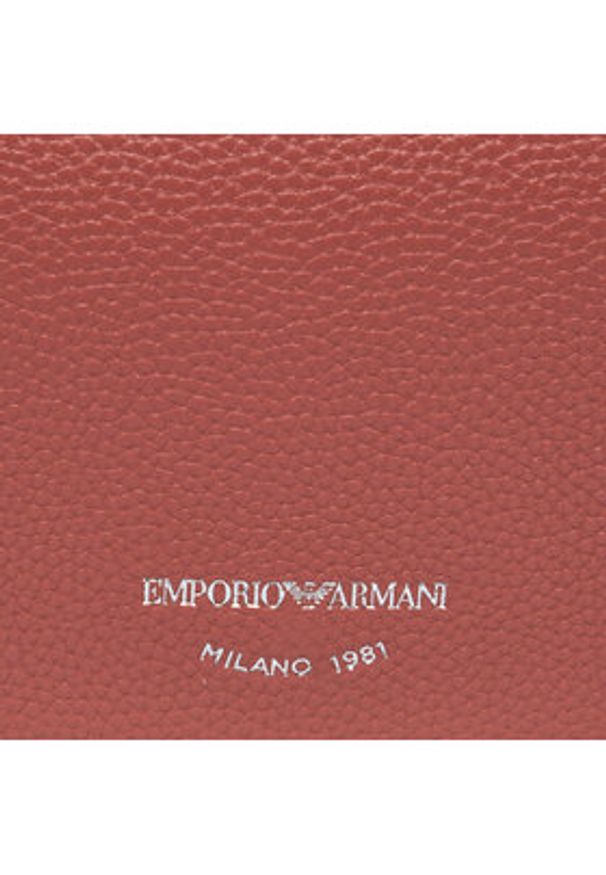 Emporio Armani Torebka Y3H294 YFO5E 80654 Różowy. Kolor: różowy. Materiał: skórzane