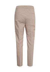 InWear Spodnie materiałowe Zella 30105579 Beżowy Regular Fit. Kolor: beżowy. Materiał: bawełna