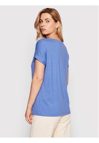 only - ONLY T-Shirt Moster 15106662 Niebieski Loose Fit. Kolor: niebieski. Materiał: wiskoza