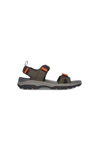 skechers - Sandały męskie SKECHERS Tresmen Ryer. Kolor: zielony