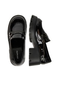 DeeZee Loafersy HLD-2016-1 Czarny. Kolor: czarny. Materiał: skóra #6