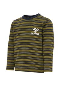 Koszulka z długim rękawem dla chłopca Hummel United. Kolor: niebieski. Materiał: jersey, skóra. Długość rękawa: długi rękaw. Długość: długie #1