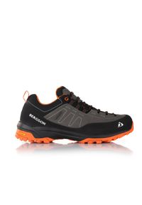 Bergson - Buty trekkingowe męskie KIBO LOW 1 STX. Kolor: niebieski, szary, wielokolorowy. Sport: turystyka piesza, wspinaczka