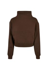 Damska bluza z okrągłym dekoltem crew neck Urban Classics Organic GT. Kolor: brązowy. Długość: krótkie #1