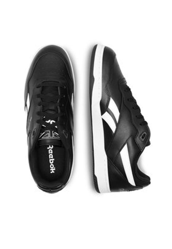 Reebok Sneakersy BB 4000 II 100033315 Czarny. Kolor: czarny. Materiał: skóra