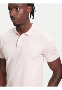 United Colors of Benetton - United Colors Of Benetton Polo 3WG9U301Z Różowy Slim Fit. Typ kołnierza: polo. Kolor: różowy. Materiał: bawełna #4