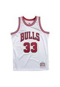 Mitchell & Ness - Jersey Chicago Bulls 1997-98 Scottie Pippen Platinum. Kolor: szary. Materiał: jersey. Sport: koszykówka #1