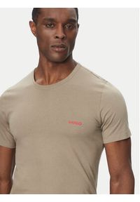 Hugo - HUGO Komplet 3 t-shirtów 50532811 Kolorowy Regular Fit. Materiał: bawełna. Wzór: kolorowy #8