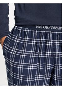 Emporio Armani Underwear Piżama 111860 3F576 59136 Granatowy Regular Fit. Kolor: niebieski. Materiał: bawełna