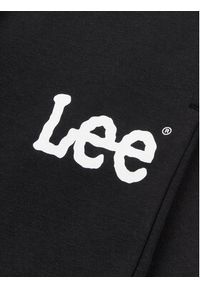 Lee Spodnie dresowe Wobbly Graphic LEE0011 Czarny Regular Fit. Kolor: czarny. Materiał: bawełna #3