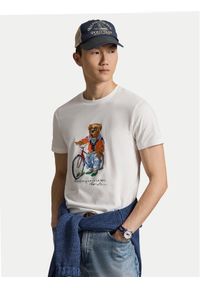 Polo Ralph Lauren T-Shirt 710B16612002 Biały Regular Fit. Typ kołnierza: polo. Kolor: biały. Materiał: bawełna #1