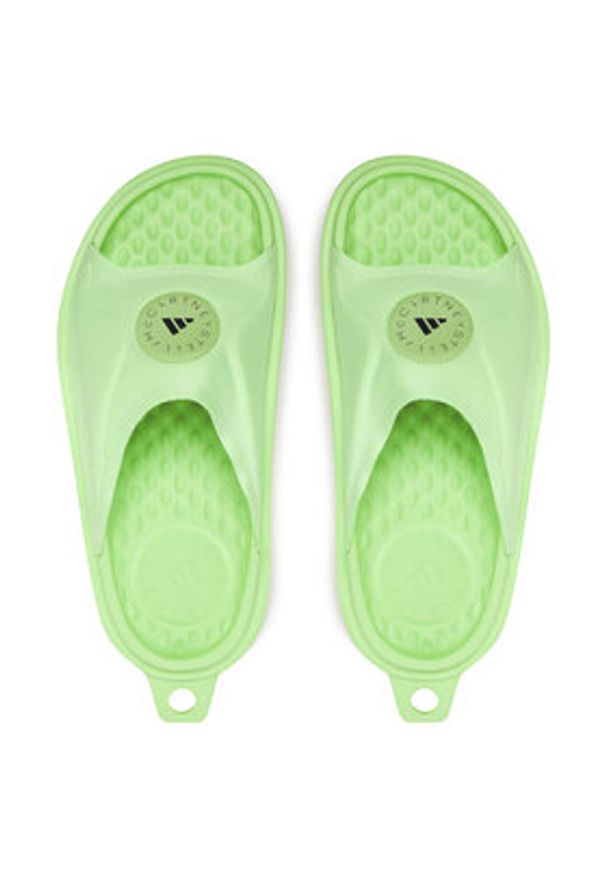 Adidas by Stella McCartney - adidas by Stella McCartney Klapki Slide JI1217 Żółty. Kolor: żółty. Materiał: materiał