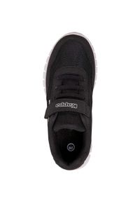 Buty sportowe dla dzieci Kappa Follow K. Kolor: czarny. Materiał: materiał, syntetyk, tkanina
