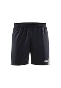 Spodnie treningowe męskie Craft Pro Control. Kolor: czarny. Długość: krótkie. Sport: fitness