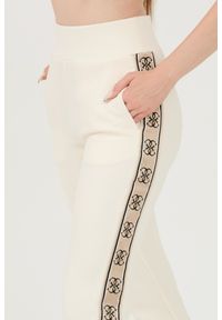 Guess - GUESS Beżowe damskie spodnie dresowe Britney Jogger, Rozmiar XL. Kolor: beżowy. Materiał: dresówka #2