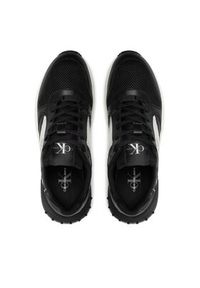 Calvin Klein Jeans Sneakersy Chunky Runner 1 YM0YM00450 Czarny. Kolor: czarny. Materiał: materiał #4