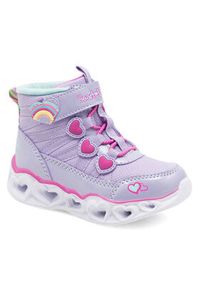 skechers - Skechers Trzewiki 303058N/LVMT Fioletowy. Kolor: fioletowy