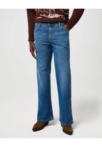 Wrangler - MESKIE SPODNIE WRANGLER LOOSE BOOT SKY BREEZE 112371340 #1