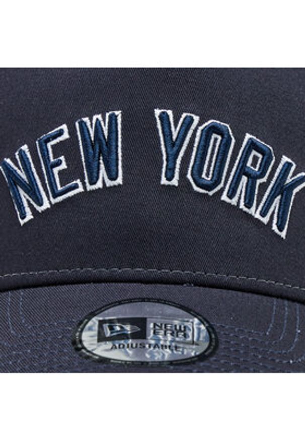New Era Czapka z daszkiem Team Script Trucker Nyy 60364216 Czarny. Kolor: czarny. Materiał: materiał, bawełna