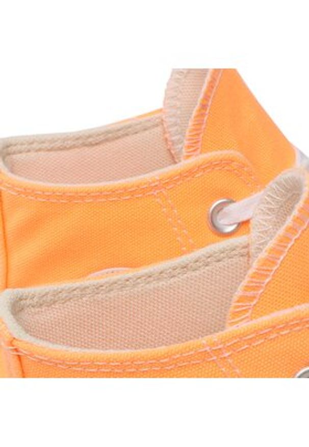 Converse Trampki Chuck Taylor All Star Lift Hi A03052C Pomarańczowy. Kolor: pomarańczowy. Materiał: materiał