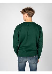 Champion Bluza "C-Neck" | HBGF88H586NJA | Mężczyzna | Zielony. Okazja: na co dzień. Kolor: zielony. Materiał: poliester, bawełna. Styl: casual
