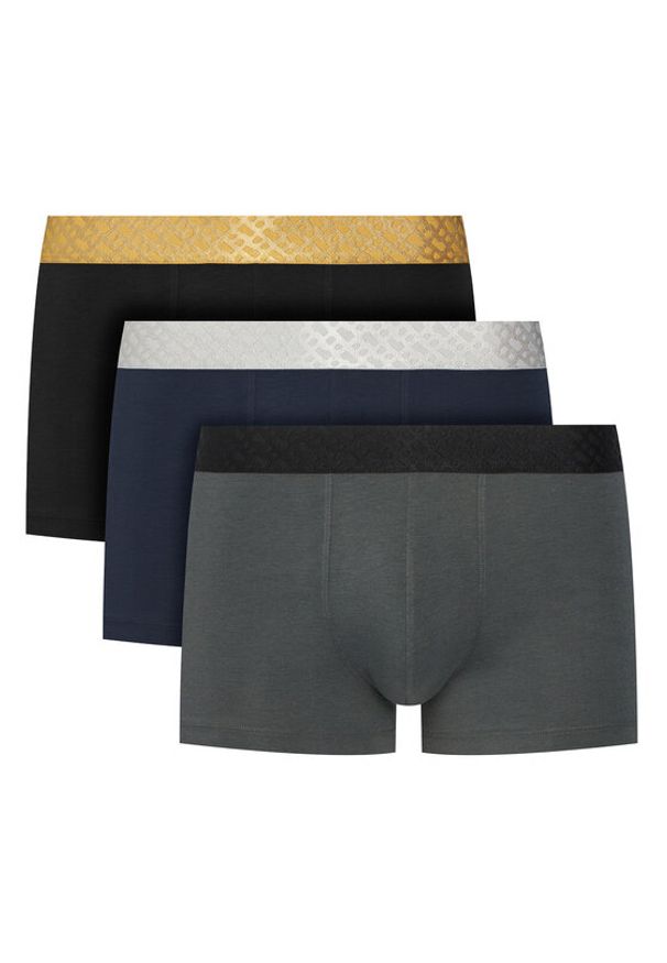 BOSS Komplet 3 par bokserek 50546808 Kolorowy. Materiał: bawełna. Wzór: kolorowy