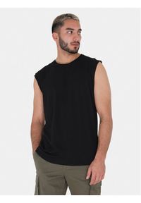 Brave Soul Tank top MV-149VARLEY1 Czarny Straight Fit. Kolor: czarny. Materiał: bawełna #1