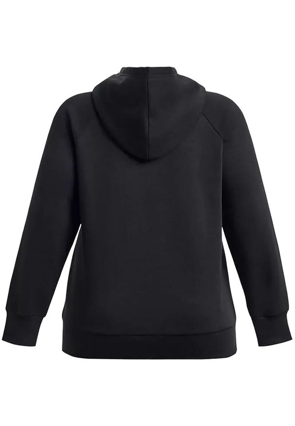Under Armour - Damska Bluza Z Kapturem Rival Fleece Hoodie. Typ kołnierza: kaptur. Kolor: czarny